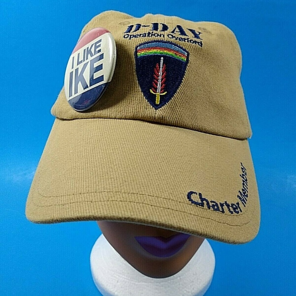 D-Day Baseball Cap Operation Overlord Biege Hat